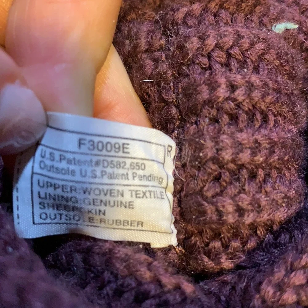 Ugg burgundy classic Cardi boot size 6